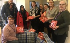 Christmas gifts for AgeUK, Rough Sleepers and Hope Centre 2018